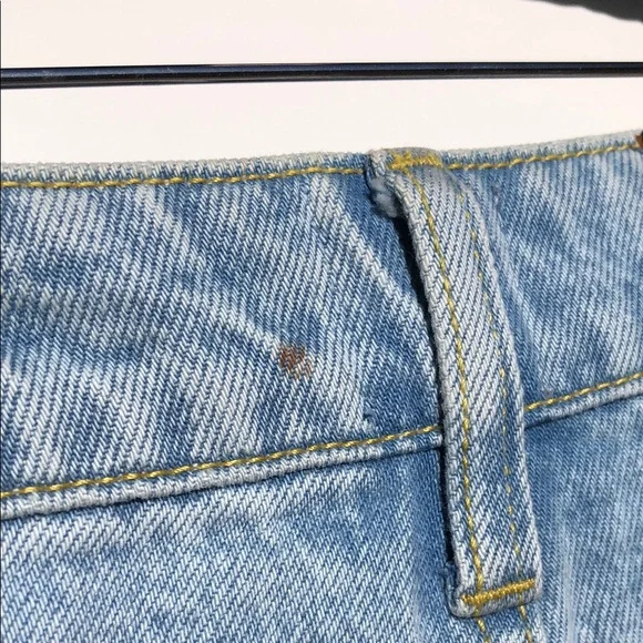 Princess Polly Blue High Rise Jeans with Classic Stitching NWT - Picture 11 of 13